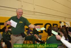 Election ballots are handed in for FBC 2010-2011 Board.